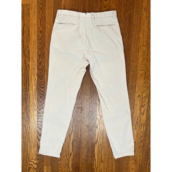 INCOTEX 1951 White Ray Regular Cotton Pants Trousers   Mens Size EU 46  US 30 - Picture 7 of 11